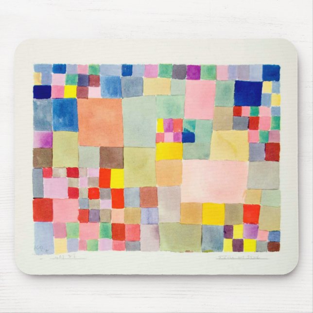 Flora on sand , 1927 , Paul Klee Musmatta (Framsidan)