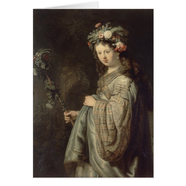 Flora Rembrandt Fine Art OBS Kort (Framsidan)