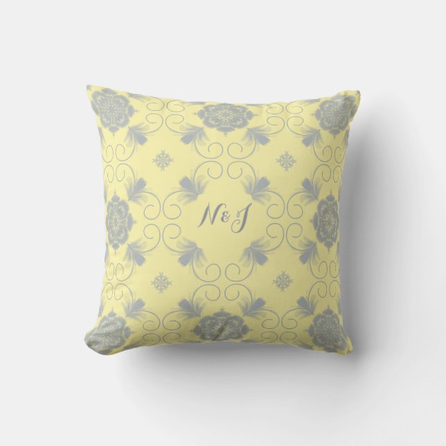 Flora Royale Decorative Throw Pillow Kudde (Framsida)