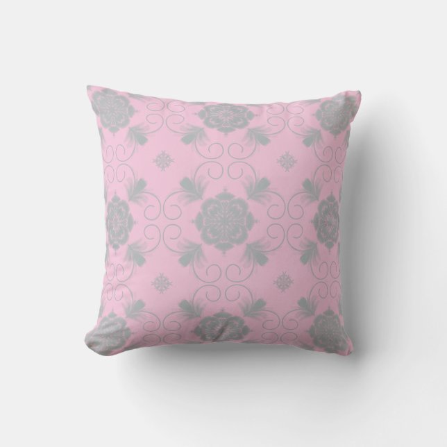 Flora Royale Decorative Throw Pillow Kudde (Framsida)