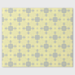 Flora Royale Elegant Blommigt Inpackningspapper Presentpapper
