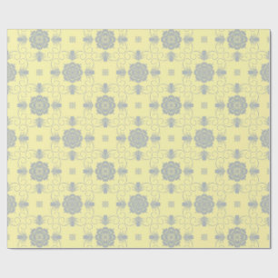 Flora Royale Elegant Blommigt Inpackningspapper Presentpapper