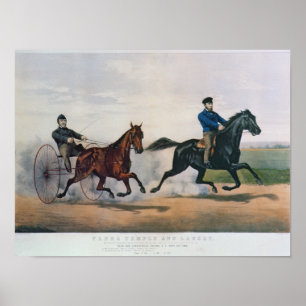 Flora Temple och Lancet Poster