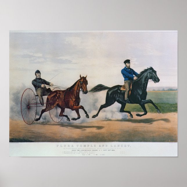Flora Temple och Lancet Poster (Framsidan)