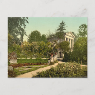 Flora Temple, Worlitz Park, Anhalt, Tyskland Vykort