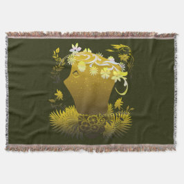 Flora the Goddess of Flowers Filt