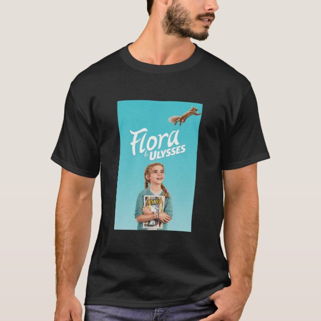 flora ulysses blue Classic  T Shirt (Framsida)