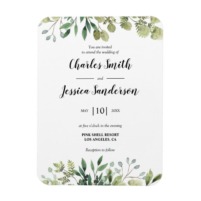 Flora Verde Invación Magnet (Vertikal)