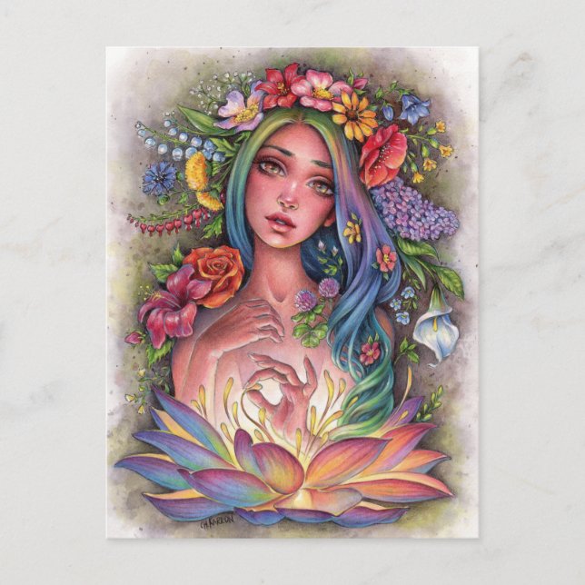 Flora vykort (Framsida)