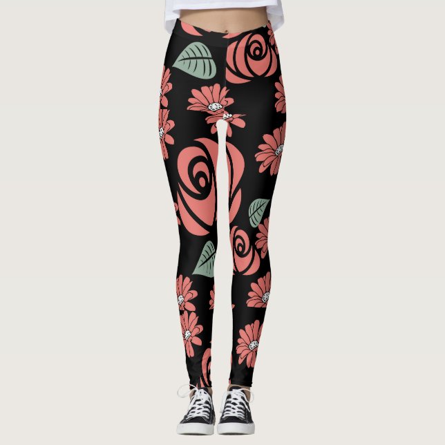 Florah Carousel Leggings (Framsida)
