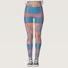 Florah i fyrkant leggings