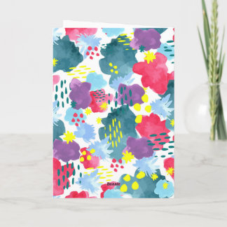 Floral Abstract  Kort