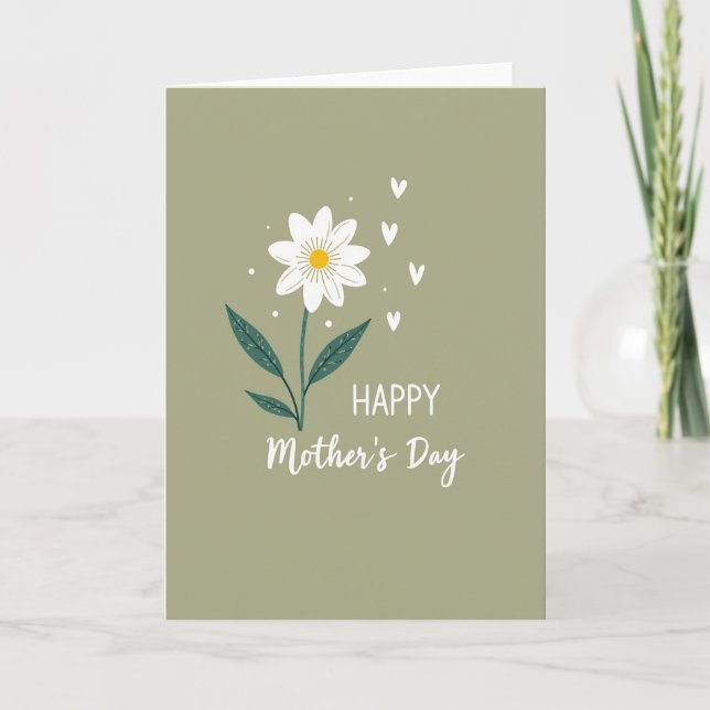 Floral Affection Mothers Card Kort (Framsida)