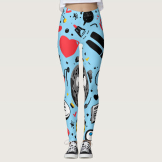 Floral All-Over Print Leggings