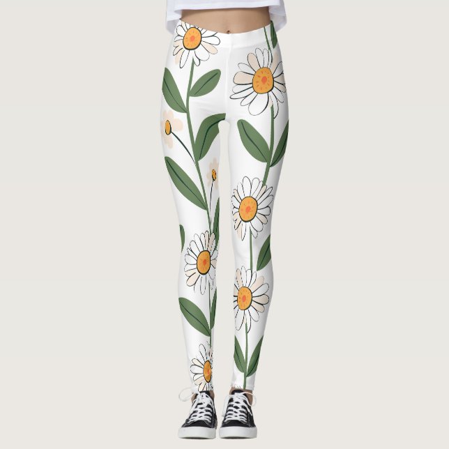 Floral All-Over Print Leggings (Framsida)