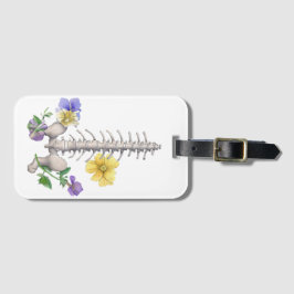 Floral Anatomy - Vertebrae, Hip Bone Bagagebricka