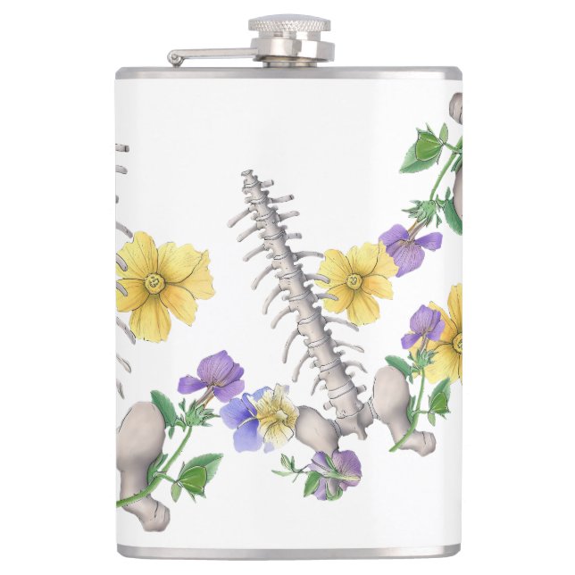 Floral Anatomy - Vertebrae, Hip Bone Fickplunta (Framsidan)