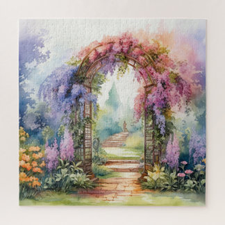 Floral Arch Landscape Pussel
