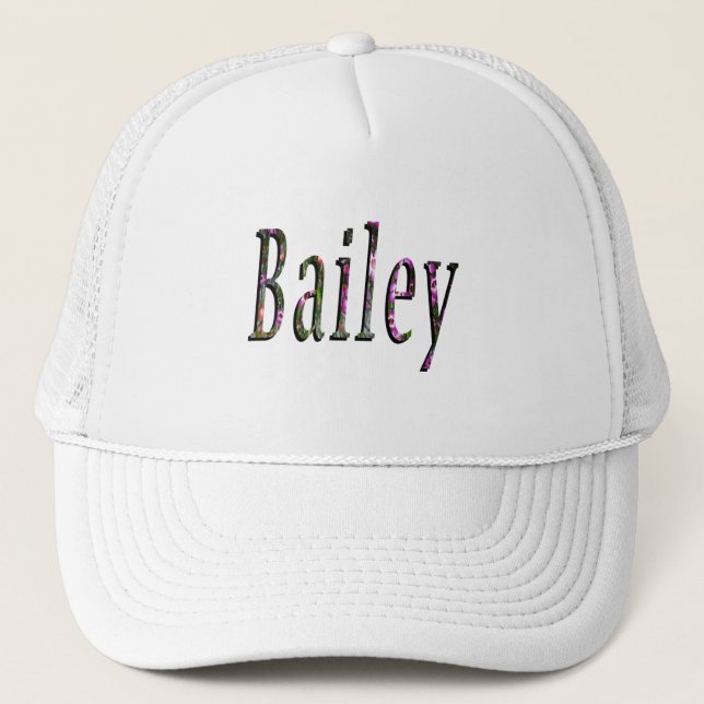 Floral Bailey Namn, Keps (Framsida)