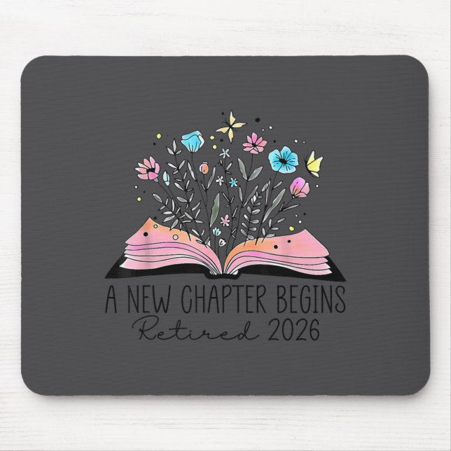 Floral Book A New Chapter Begins Retired 2026 Reti Musmatta (Framsidan)