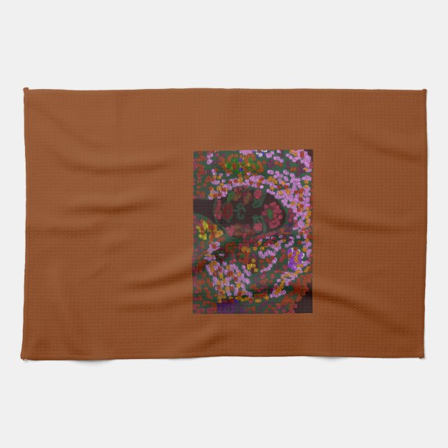Floral Bride Kitchen Towel Kökshandduk (Horisontell)