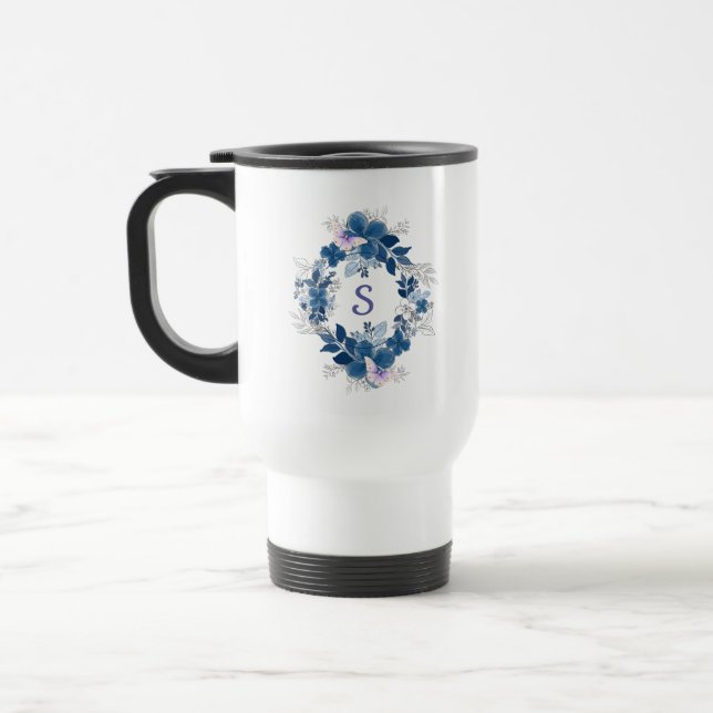 Floral Butterfly Travel Mug Resemugg (Vänster)