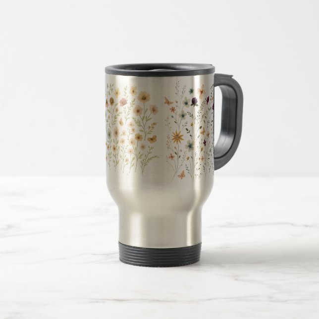 Floral & Butterfly,  Whimsical Garden-Inspired  Resemugg (Framsida höger)