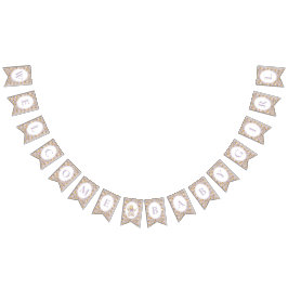 Floral Carriage Baby Shower Lavender Welcome Vimplar