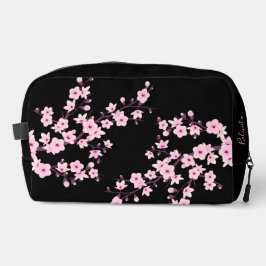Floral Cherry Blossoms Black Pink | Your Name