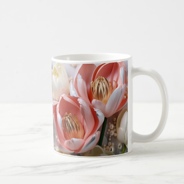 Floral Coffee Cup Kaffemugg (Höger)