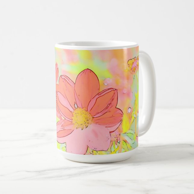 Floral Coffee Mug Kaffemugg (Framsida höger)