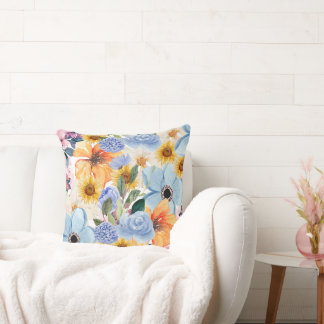Floral Comfort Pillow  Kudde
