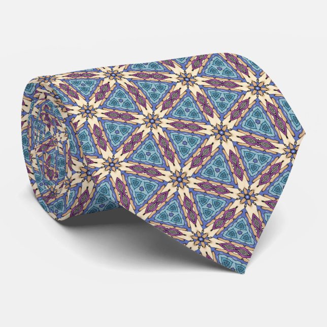 Floral Connection Neck Tie Slips (Rullad)