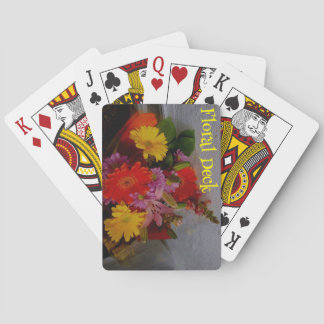 Floral Deck of Playing Cards Casinokort