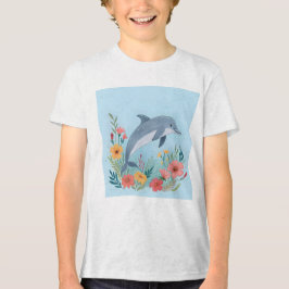 Floral Delfin T Shirt