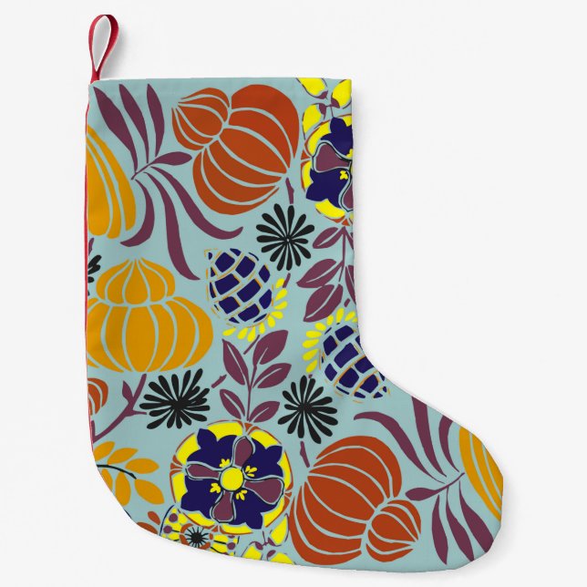 floral design background liten julstrumpa (Framsidan)