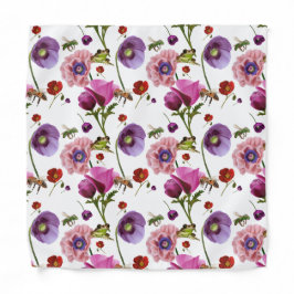 Floral design bandana