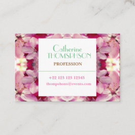 Floral-drömvisitkort Visitkort