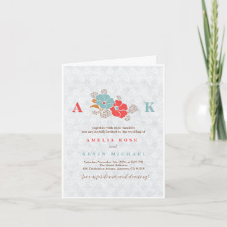 "Floral Elegance" Collection  Inbjudan