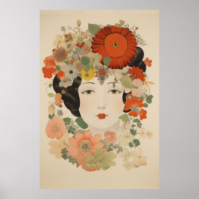 Floral Elegance Poster (Framsidan)
