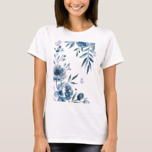 Floral Elegans Tröja – Mjuk Pastellblommor 