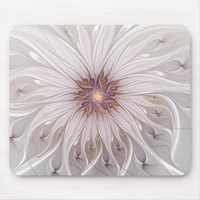 Floral Fantasy, Abstract Modern Pastel Flower Musmatta (Framsidan)