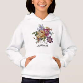 Floral Fantasy Hoodie T Shirt