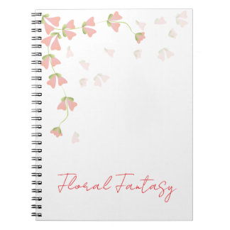 Floral Fantasy Post its Anteckningsbok