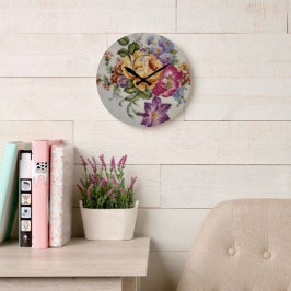 Floral Fantasy  Stor Klocka