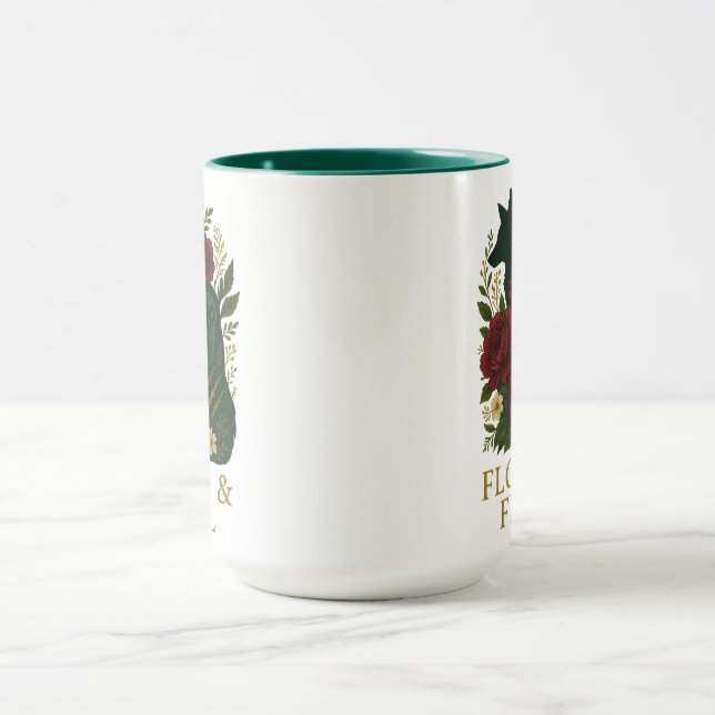 Floral & Feral | Halloween Gifts Mugg (Center)