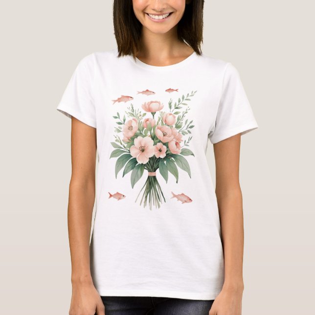 Floral Fishing Tee (Framsida)