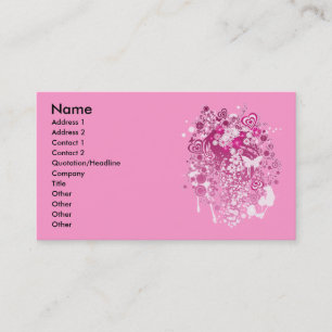 Floral_Flow Visitkort