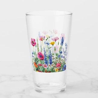 Floral garden wedding glaskopp