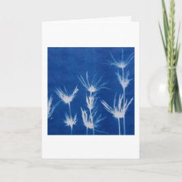 Floral Greeting Card Blank Inside  Kort